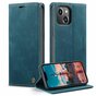 Caseme Retro Wallet Case compatible avec iPhone 14 Plus - bleu