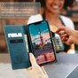 Caseme Retro Wallet Case compatible avec iPhone 14 Plus - bleu