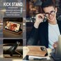 Caseme Retro Wallet Case compatible avec iPhone 14 Plus - marron