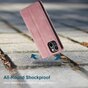 Caseme Retro Wallet Case compatible avec iPhone 14 Plus - rose