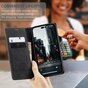 Caseme Retro Wallet Case compatible avec iPhone 14 Pro Max - noir