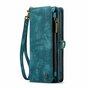 Caseme Vintage &Eacute;tui portefeuille compatible avec iPhone 14 Plus - bleu