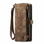 Caseme Vintage &Eacute;tui portefeuille compatible avec iPhone 14 Pro - marron