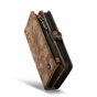 Caseme Vintage &Eacute;tui portefeuille compatible avec iPhone 14 Pro - marron