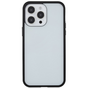 Coque Just in Case Magnetic Metal Tremp&eacute; Glass Cover pour iPhone 14 Pro - noire et transparente