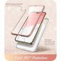 Supcase Cosmo Case Marble Coque compatible avec iPhone 14 Pro Max - Or Rose