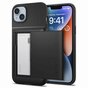 Spigen Slim Armor Cardslot Case compatible avec iPhone 14 Plus - noir