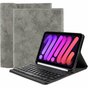 &Eacute;tui Just in Case Vintage Bluetooth Keyboard Cover QWERTY pour iPad mini 6 - gris