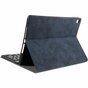 Just in Case Vintage Bluetooth Keyboard Cover QWERTY &eacute;tui compatible avec iPad 10,2 pouces - bleu