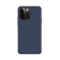 Xqisit NP Coque en silicone Anti Bac compatible avec iPhone 14 Pro - Bleu