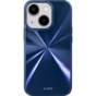 Coque Laut Huex Reflect compatible avec iPhone 14 - bleu fonc&eacute;