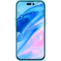 Coque Laut Huex Reflect compatible avec iPhone 14 Plus - bleu clair