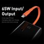 Baseus Elf 20000mAh PowerBank 65W USB-C Charge rapide pour ordinateur portable, t&eacute;l&eacute;phone et tablette