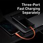 Baseus Elf 20000mAh PowerBank 65W USB-C Charge rapide pour ordinateur portable, t&eacute;l&eacute;phone et tablette