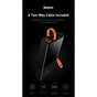 Baseus Elf 20000mAh PowerBank 65W USB-C Charge rapide pour ordinateur portable, t&eacute;l&eacute;phone et tablette