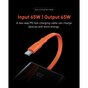 Baseus Elf 20000mAh PowerBank 65W USB-C Charge rapide pour ordinateur portable, t&eacute;l&eacute;phone et tablette