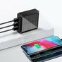 Chargeur Solaire Solar Power Bank 10000mAh 3 Ports USB-A avec USB-C et Micro-USB - Noir