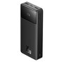 Baseus Bipow Powerbank 20000mAh 25W Charge Rapide Double port et c&acirc;ble USB-A et USB-C - Noir