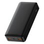 Baseus Bipow Power Bank 20000mAh 20W Charge Rapide Double USB-A et USB-C - Noir