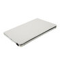 Grain De Litchi En Cuir compatible avec iPad Pro 12,9 Pouces (2018 2020 2021 2022) Couverture Rotative Avec Couverture - Blanc