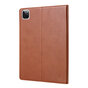 Cuir compatible avec iPad Pro 12,9 pouces (2018 2020 2021 2022) &Eacute;tui Portefeuille Portefeuille - Marron compatible avec Apple Pencil