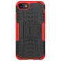 Coque de protection antichoc la coque compatible avec iPhone 7 8 SE 2020 SE 2022 - Rouge