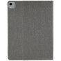 Tissu Faux Cuir compatible avec iPad Pro 12,9 Pouces 2018 2020 2021 2022 Housse De Couverture - Tissu Gris