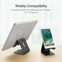 Mobile / GSM design standard universel en aluminium adapt&eacute; au support de bureau iPhone - noir mat