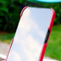 Coque iPhone XR Portefeuille Portefeuille en Cuir - Cartes Rouges