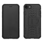Coque hybride standard noire adapt&eacute;e aux iPhone 7 8 SE 2020 SE 2022, r&eacute;sistante aux chocs