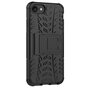 Coque hybride standard noire adapt&eacute;e aux iPhone 7 8 SE 2020 SE 2022, r&eacute;sistante aux chocs