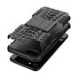 Coque hybride standard noire adapt&eacute;e aux iPhone 7 8 SE 2020 SE 2022, r&eacute;sistante aux chocs