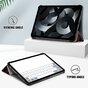 Housse en plastique &agrave; trois volets compatible avec iPad 10e g&eacute;n&eacute;ration 10,9 pouces 2022 - noire