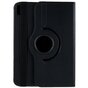 Housse en cuir artificiel pour biblioth&egrave;que rotative &agrave; 360 &deg; compatible avec iPad 10e g&eacute;n&eacute;ration 10,9 pouces 2022 - noir
