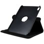 Housse en cuir artificiel pour biblioth&egrave;que rotative &agrave; 360 &deg; compatible avec iPad 10e g&eacute;n&eacute;ration 10,9 pouces 2022 - noir