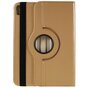 Couverture en cuir artificiel pour biblioth&egrave;que rotative &agrave; 360 &deg; compatible avec iPad 10e g&eacute;n&eacute;ration 10,9 pouces 2022 - or