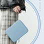 Housse en cuir artificiel Sleeve Pouch compatible avec iPad 10e g&eacute;n&eacute;ration 10,9 pouces 2022 - bleu clair