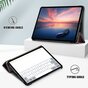 &Eacute;tui Midnight Trifold compatible avec iPad Pro 11 pouces (2018 2020 2021 2022) et iPad Air 4 et 5 - noir