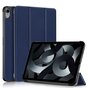 Housse en cuir artificiel &agrave; trois volets compatible avec iPad 10e g&eacute;n&eacute;ration 10,9 pouces 2022 - bleu