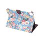 Housse de biblioth&egrave;que Flowers compatible avec iPad Pro 11 pouces (2018 2020 2021 2022) et &agrave; l&#039;iPad Air 4 et 5 - bleu