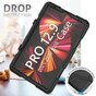 Housse de b&eacute;quille Survivor compatible avec iPad Pro 12,9 pouces (2018 2020 2021 2022) - noir