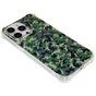 Coque TPU Army Camouflage Survivor compatible avec iPhone 13 Pro Max - Vert Arm&eacute;e