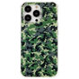 Coque en TPU Army Camouflage Survivor compatible avec iPhone 13 Pro - Vert Arm&eacute;e