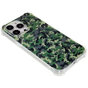Coque en TPU Army Camouflage Survivor compatible avec iPhone 13 Pro - Vert Arm&eacute;e