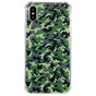 Coque en TPU Army Camouflage Survivor pour iPhone X et XS - Vert Arm&eacute;e