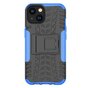 B&eacute;quille Antichoc En Plastique Antid&eacute;rapant Et &Eacute;tui TPU compatible avec iPhone 14 Plus - Bleu