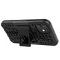 B&eacute;quille Antichoc En Plastique Antid&eacute;rapant Et &Eacute;tui TPU compatible avec iPhone 12 Mini - Noir