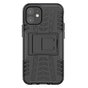 B&eacute;quille Antichoc En Plastique Antid&eacute;rapant Et &Eacute;tui TPU compatible avec iPhone 12 Mini - Noir