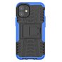 B&eacute;quille Antichoc En Plastique Antid&eacute;rapant Et &Eacute;tui TPU compatible avec iPhone 12 Mini - Bleu