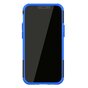 B&eacute;quille Antichoc En Plastique Antid&eacute;rapant Et &Eacute;tui TPU compatible avec iPhone 12 Mini - Bleu